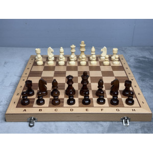 Шахматы 2 в 1 шашки подарочные магнитные