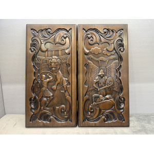 Нарды резные