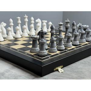 Шахматы подарочные "Королевская партия Мрамор"