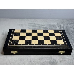 Шахматная доска премиальная из массива дуба,без фигур