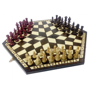 Шахматы на троих средние. Фабрика Madon