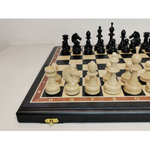 Шахматы Ход Короля венге 45 с фигурами из клёна