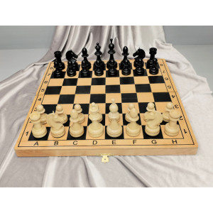 Шахматы гроссмейстерские с утяжеленными фигурами клен