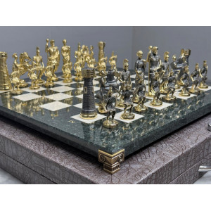 Шахматы из камня подарочные