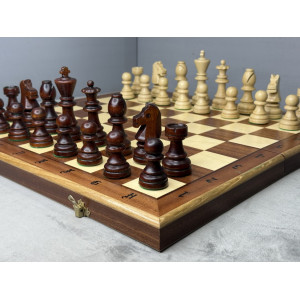 Шахматы подарочные деревянные турнирные Стаунтон