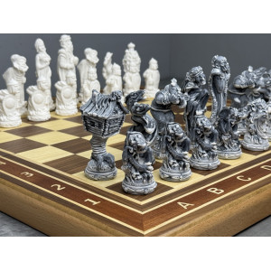 Шахматы подарочные с фигурами Сказки